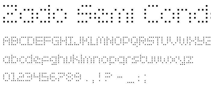 Zado Semi-Condensed font